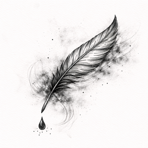 Ikonka bloga Allis przedstawiająca wieczne pióro i łzę w tuszu, oddające metaforę sloganu - Tu zaczyna się nadwrażliwość.